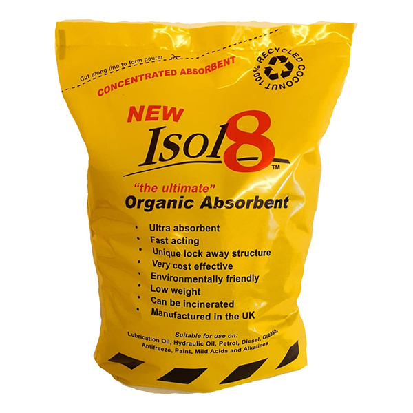Isol8 Organic Oil Absorbent  5Ltr