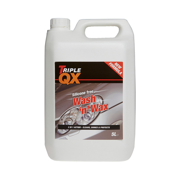 TRIPLE QX Professional Wash And Wax 5Ltr