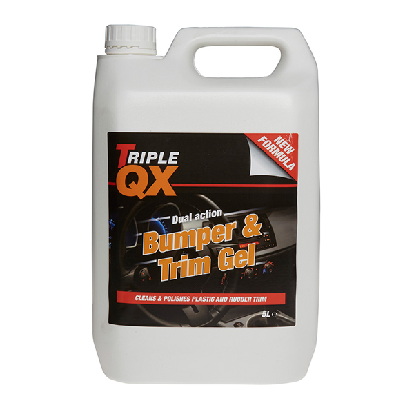 TRIPLE QX Professional Bumper, Tyre And Trim 5Ltr
