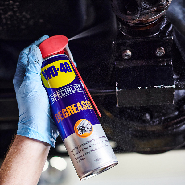 WD-40 Fast Acting Degreaser with Smart Straw 500ml