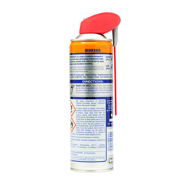 WD-40 Fast Acting Degreaser with Smart Straw 500ml