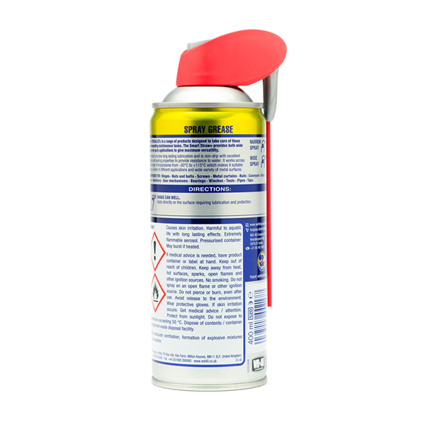 WD-40 Specialist Long Lasting Spray Grease with Smart Straw 400ml