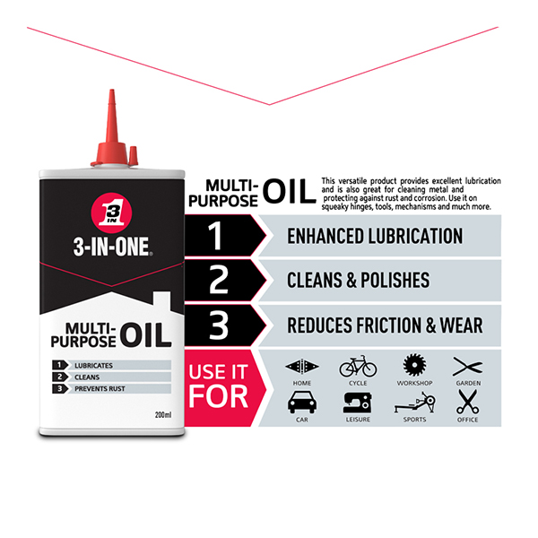 3-IN-ONE Multi-Purpose Original Drip Oil 200ml