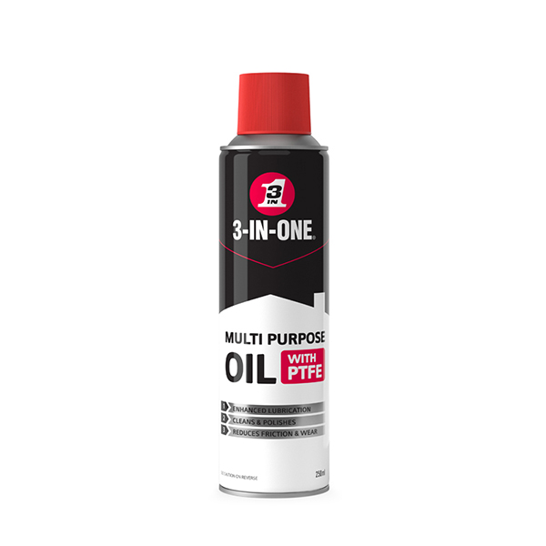 3-IN-ONE Multi-Purpose Oil Spray with PTFE 250ml