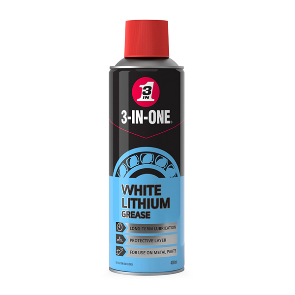 3-IN-ONE White Lithium Grease 400ml