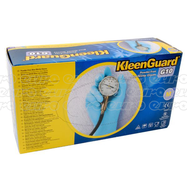 Kleenguard SIZE M Box of 100  Premium Blue Nitrile Gloves