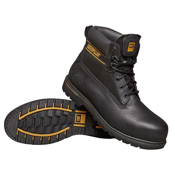 Holton (black) - Safety Work Boots  - Size 9