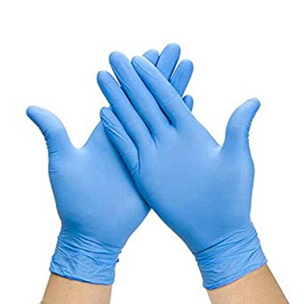 Large Nitrile Gloves - Powder Free - Box of 100