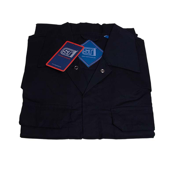 Polycotton Coverall Navy Medium Regularleg (79Cm)Chest Size(100104Cm)