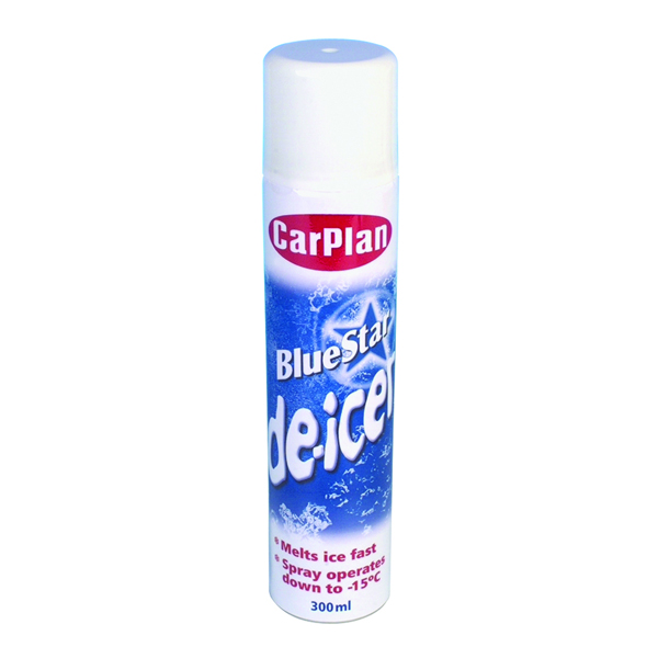 Carplan Blue Star (-15c) De-Icer - 300ml | Euro Car Parts carplan de icer asda