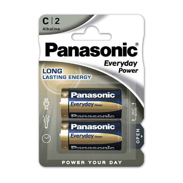 Panasonic C Silver 2PK