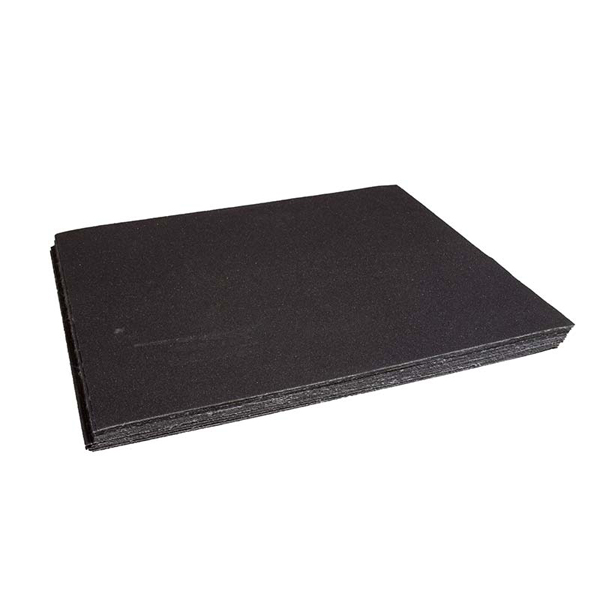 Pack of 25 230mm x 280mm x 120g Emery Sheets