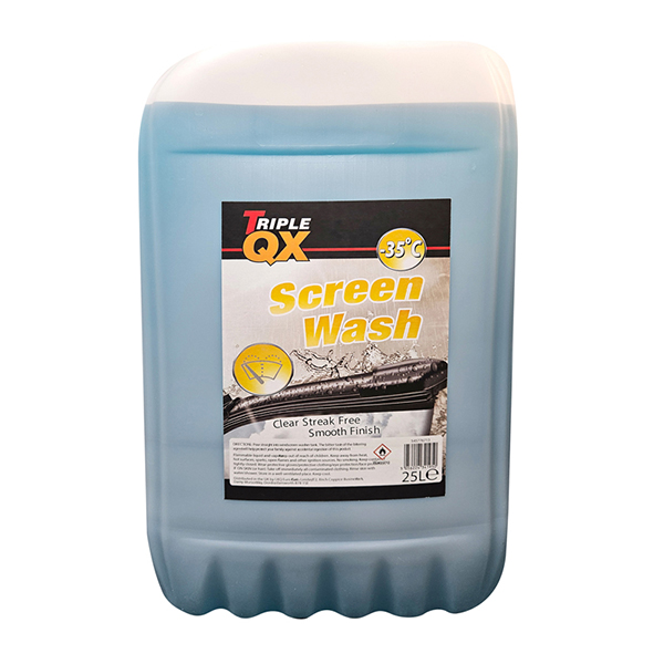 TRIPLE QX -35c Concentrated Screenwash 25Ltrs