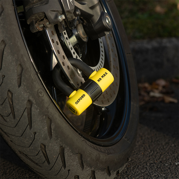 Motorccyle Disc Lock HD Max 14mm Motorcycle Disk Lock Yellow | Euro Car Parts