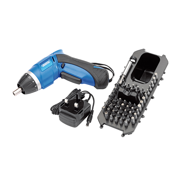 Draper 3.6V Cordless Li-ion Screwdriver Kit