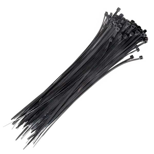 Autoport 300 X 4.8mm Cable Tie Black Qty 100