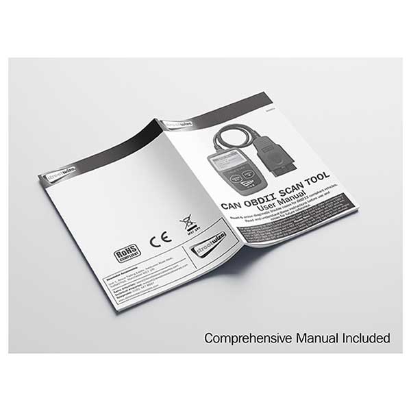 Streetwize OBDII Fault Code Reader LCD Screen Euro Car Parts