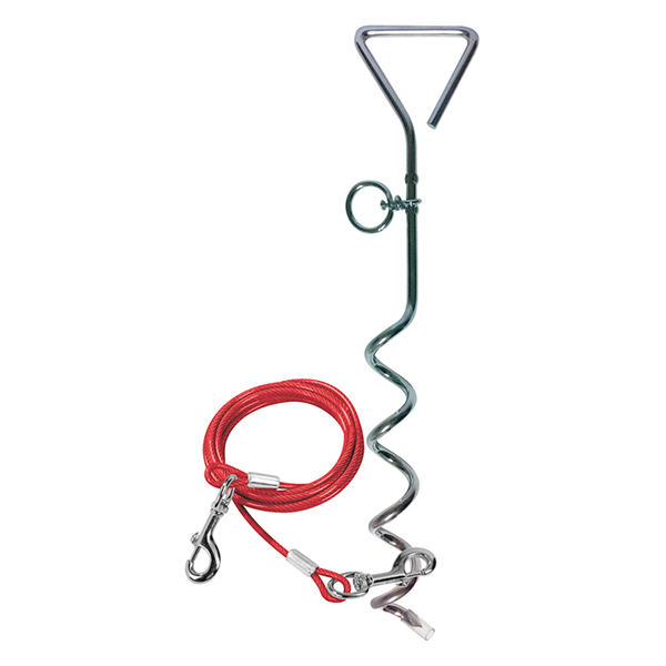 Streetwize Dog Anchor/Screw Peg with Tether