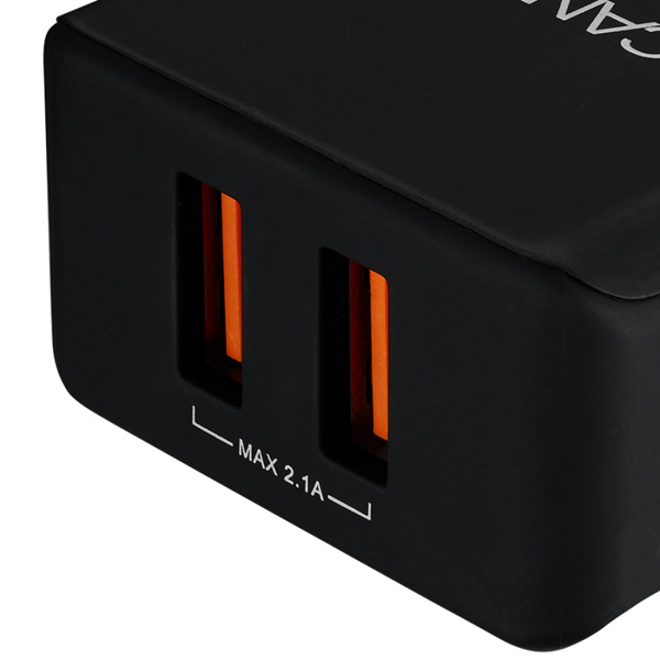 Canyon Universal 2x USB AC charger in wall