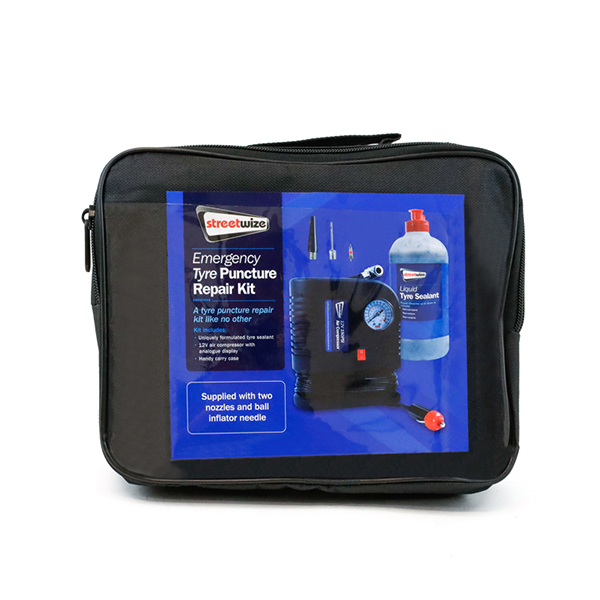 Streetwize Emergency Tyre Puncture Repair Kit