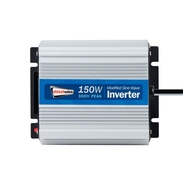 Streetwize 150 Watt (300 Watt Peak) Modified Sine Wave Inverter