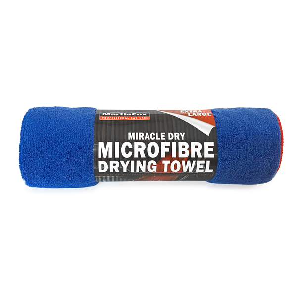 Martin Cox Giant Miracle Drying Towel Blue/Red 60 x 90cm