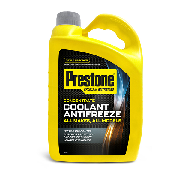 Prestone Concentrated Coolant/Antifreeze 4Ltr Clear (Can mix with any colour)