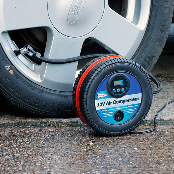 Streetwize Tyre Shape 250Psi Digital Air Compressor