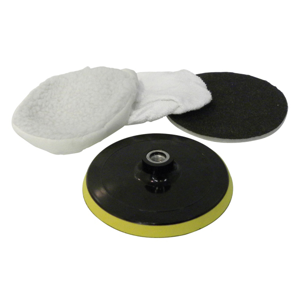 Carpoint Polishing disc set, 150mm 3pcs
