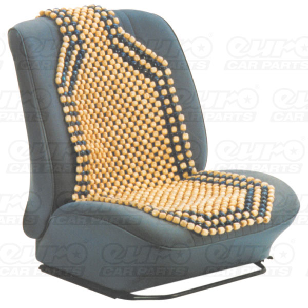 Carpoint Wooden Bead Seat Cover, Wooden Beaded Car Seat Cover Uk