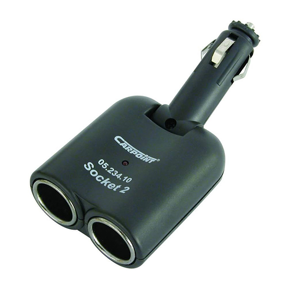 Carpoint Multi socket 2-way