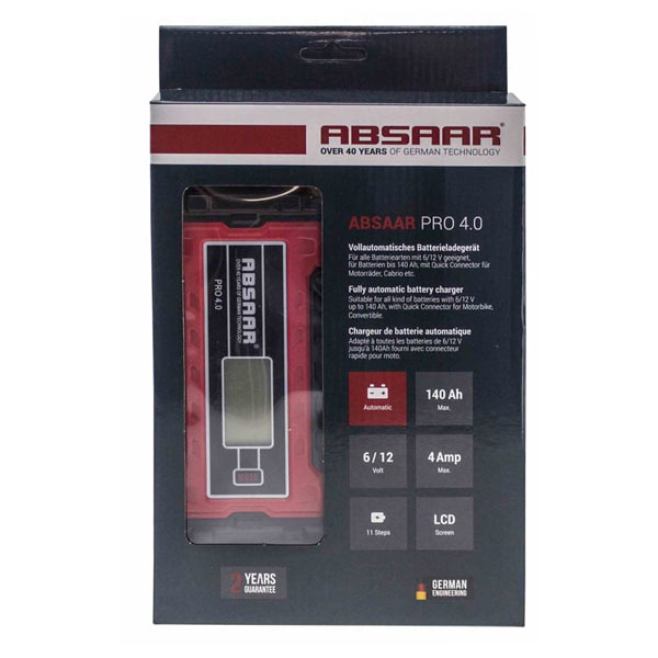Absaar Pro Series Smart Charger - Pro 4