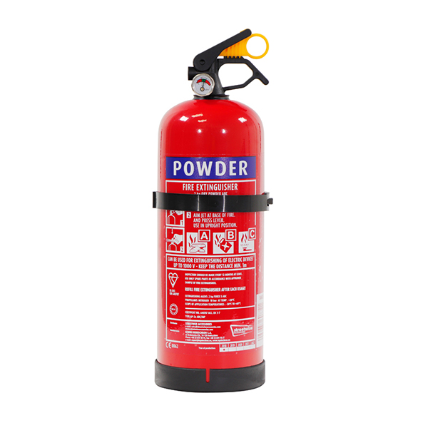 Streetwize Fire Extinguishers  (EN3/CE62 Standard) - 2 kg Dry Powder ABC+ Gauge
