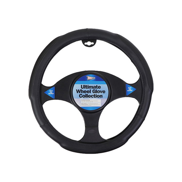 Jumbo-Car Steering Wheel Cover With Shoelace Universal Car Thick 3,5 MM  33-43CM