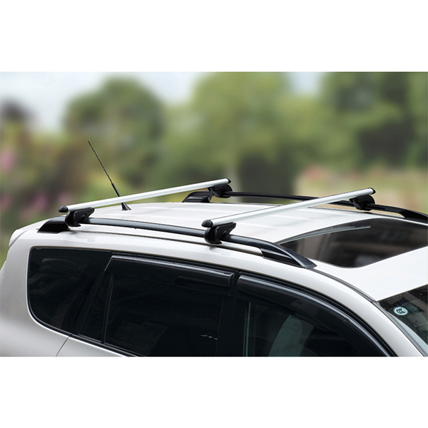 Streetwize 135cm Heavy Duty Universal Aluminium Roof Bars (For Roof Rails)