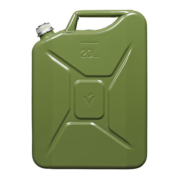 ProPlus Jerry Can 20L Metal Green With Magnetic Screw Cap Un- & Tuv/Gs-Approved