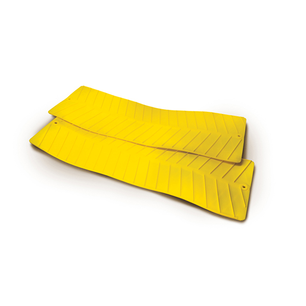 Maypole MP536 Pair of Yellow Grip Mats