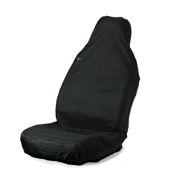 Town & Country TOWN AND COUNTRY UNIVERSAL FRONT SINGLE WATERPROOF SEAT COVER - BLACK