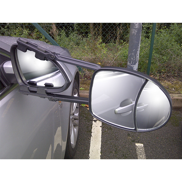 Maypole Towing Mirror Deluxe/ Dual Glass Aero Shaped