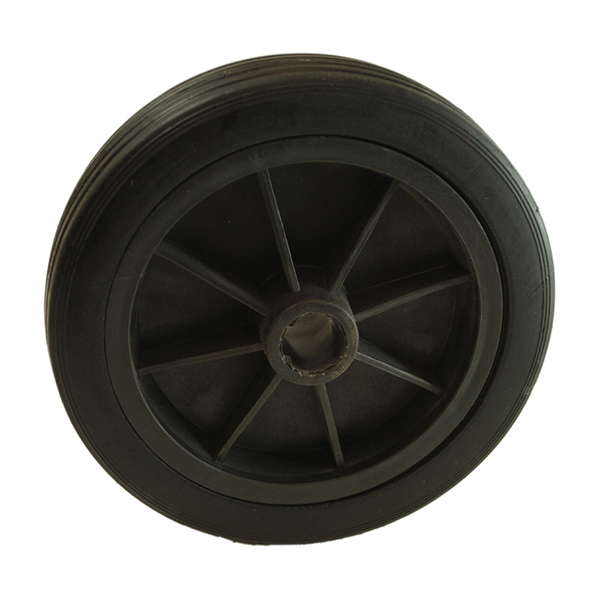 Maypole MP226 155mm Black Plastic Spare Wheel Fits MP225 Jockey Wheel