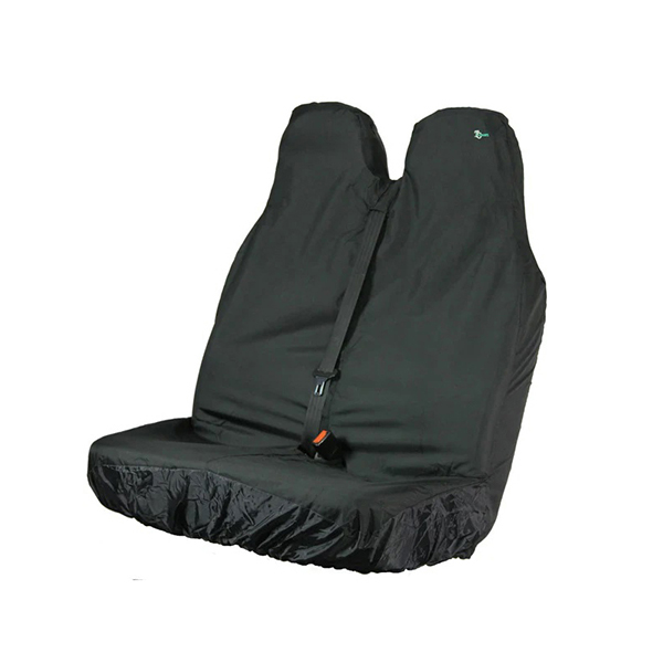 Town & Country UNIVERSAL VAN PASSENGER DOUBLE WATERPROOF SEAT COVER - BLACK