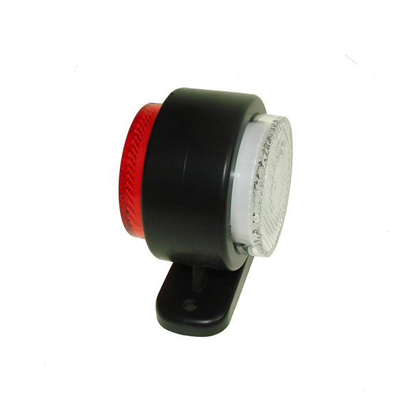 Maypole 10-30V LED Red/White Outline Marker & Reflex