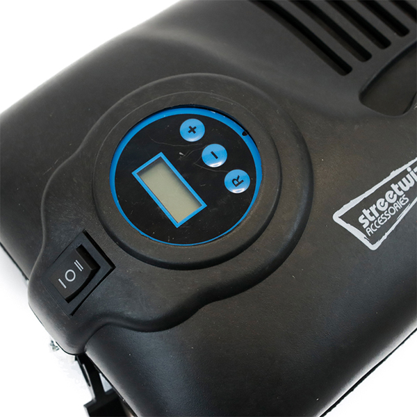 Streetwize 150PSI 12V Compact Digital Air Compressor With Auto Shut-Off