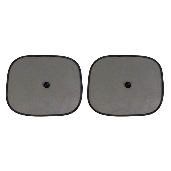 Streetwize Folding Car Sun Blinds – Pair for Side Windows (36 x 44 cm) with Suction Cups