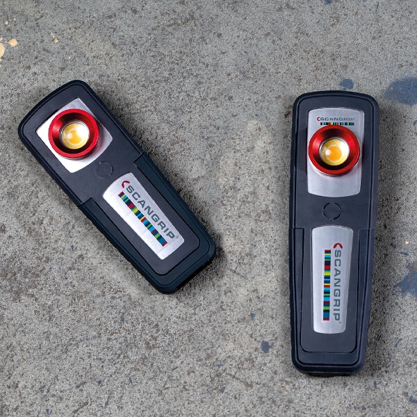 Scangrip Rechargeable handlamps with 2 colour temperatures