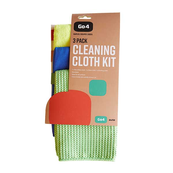 Go4 Auto Cleaning Cloth Kit