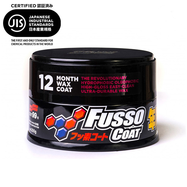 Soft99 Fusso Coat Hydrophobic Dark 12 Month Wax 200g