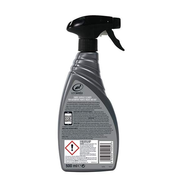 Turtlewax Hybrid Solutions Fabric Cleaner 500ml