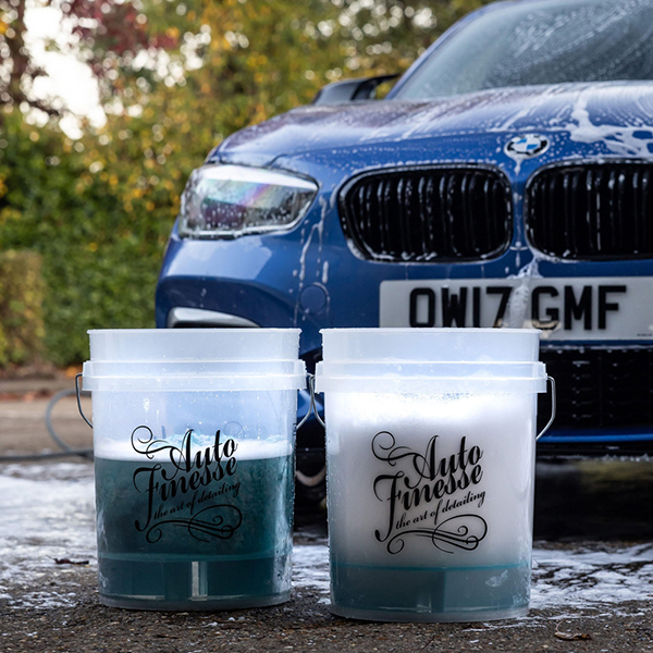 Auto Finesse Clear Detailing Bucket + Grit Guard