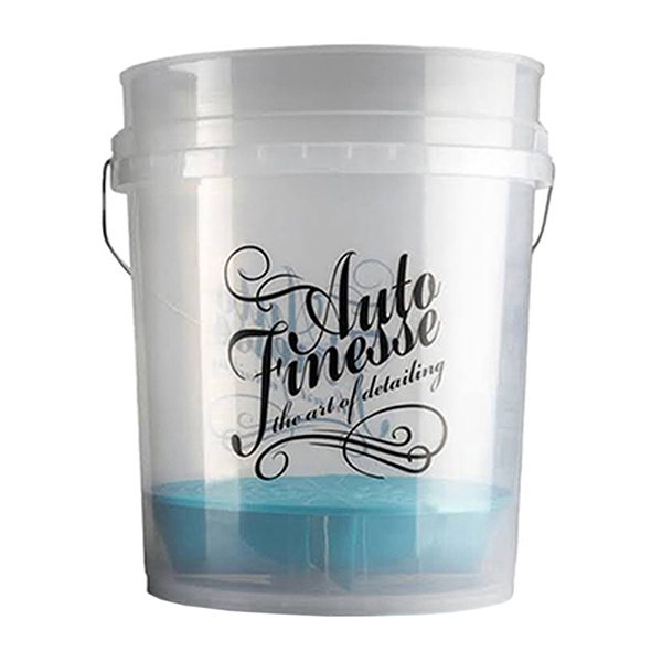 Auto Finesse Clear Detailing Bucket + Grit Guard